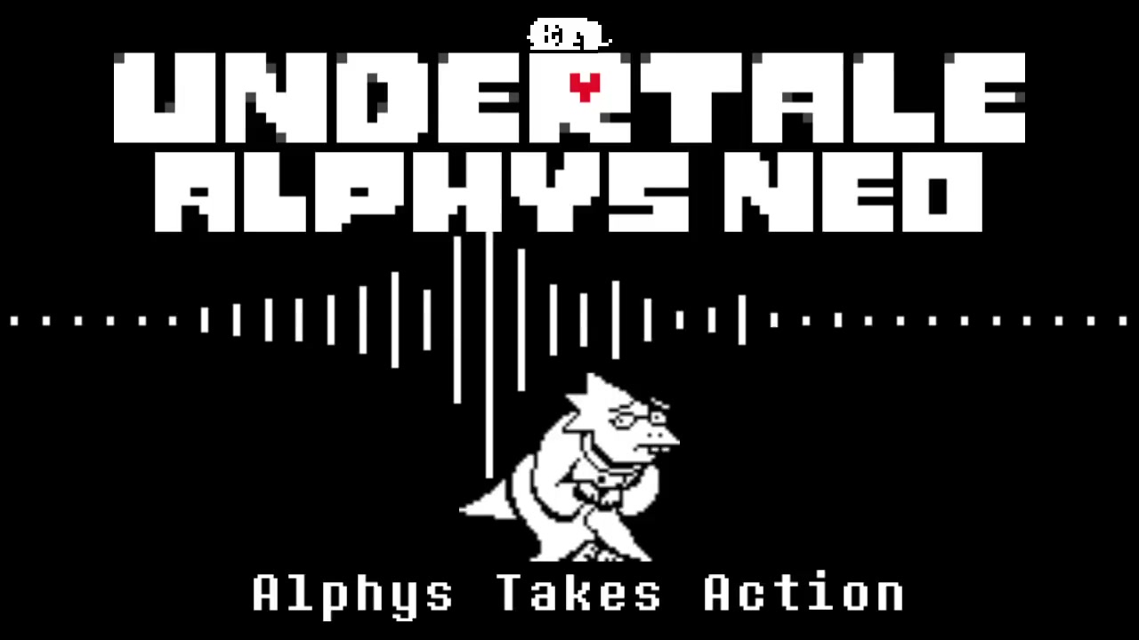 【undertale】alphys neo「alphys takes action」_哔哩哔哩 (゜-゜