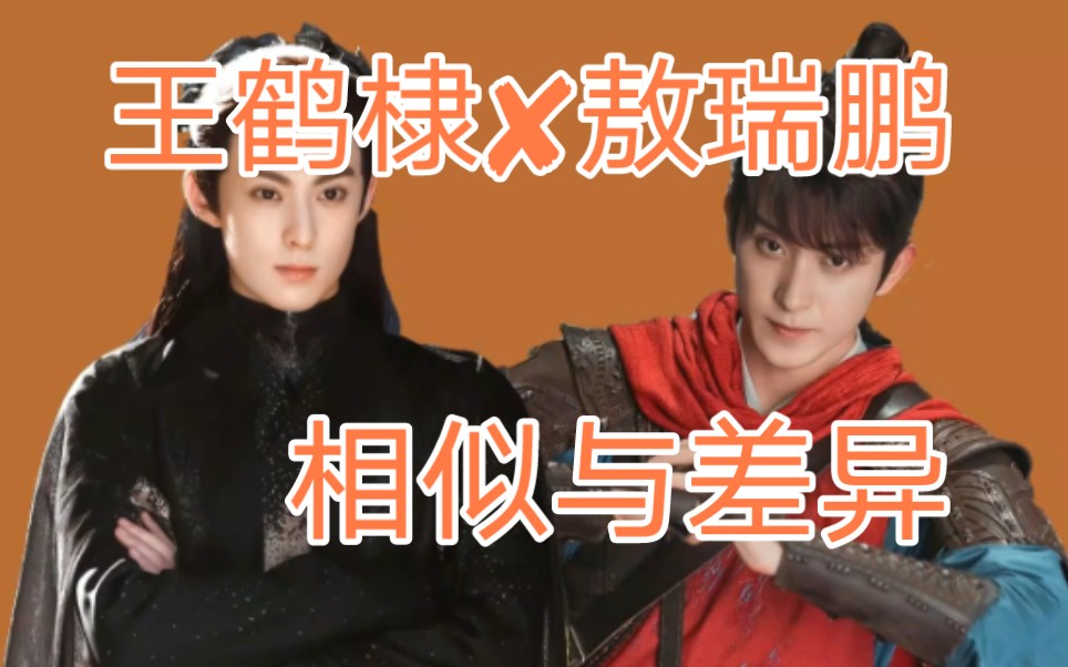 "王鹤棣与敖瑞鹏":相似之处与差异的剖析