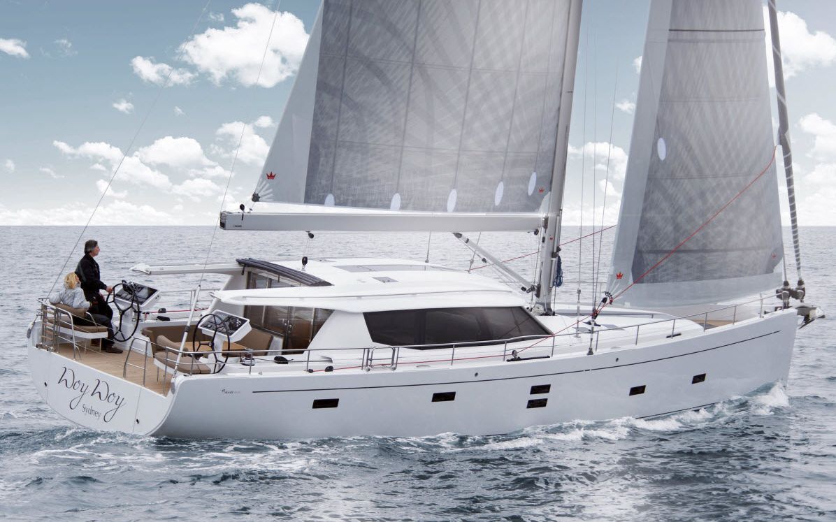 汉斯帆船moody54 ds