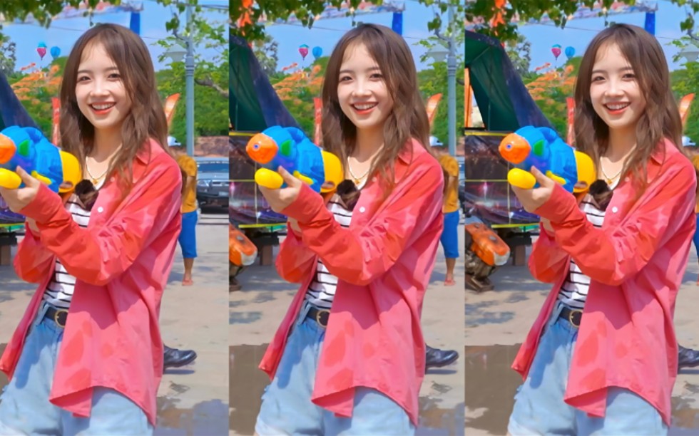 【王冰冰】"傍晚落日的泛红柔焦在,瞳孔躺的陶白