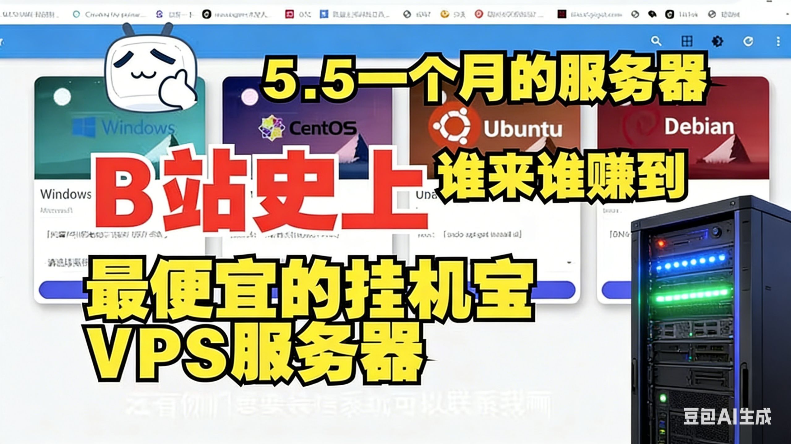 离谱!5.5 元 / 月的挂机宝 VPS,挂脚本、挂游戏全能打,老板真的不亏吗?