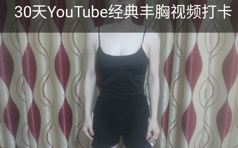 【30天丰胸打卡】YouTube经典丰胸动作集锦!全程站立跟练打卡版!哔哩哔哩bilibili