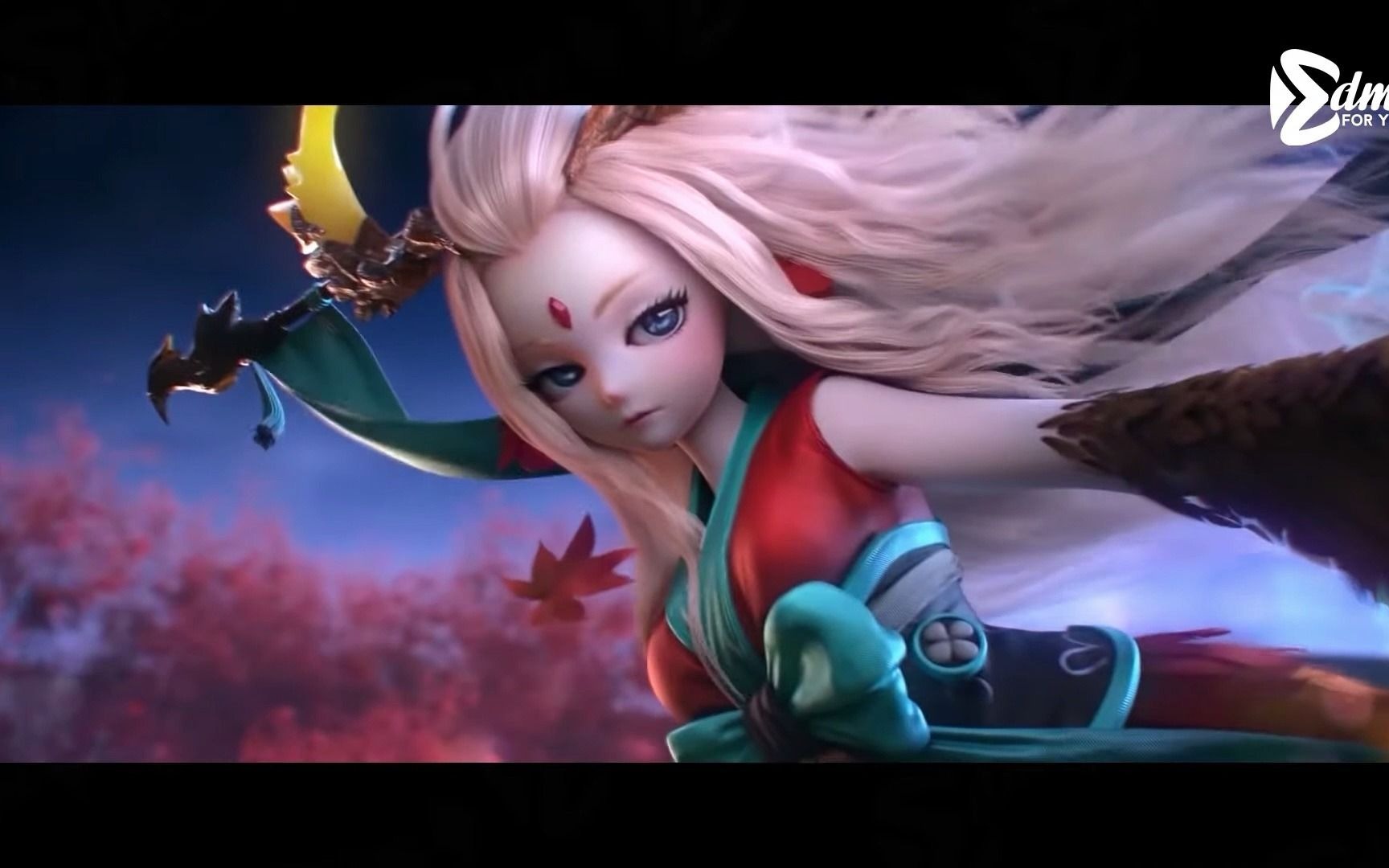 国产游戏cg,好看的动漫配上好听的音乐.