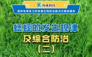 Descargar video: 蟋蟀发生规律及综合防治来啦