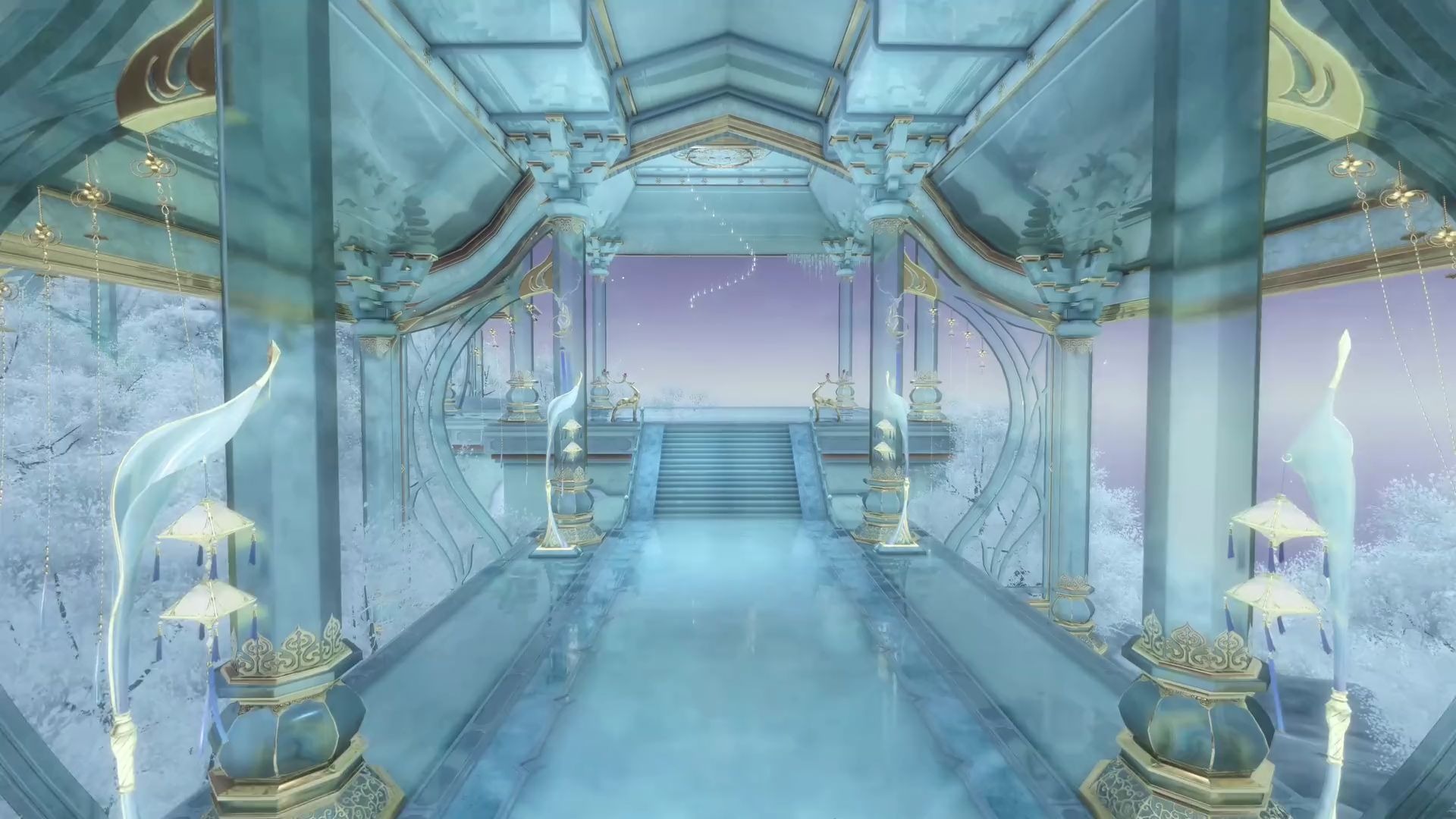 【逆水寒2k风景】想知道瑶光城里面有多美么