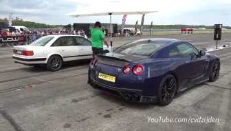 直线加速赛 日产gtr R35 Vs 奔驰amg Gt S 哔哩哔哩 Bilibili