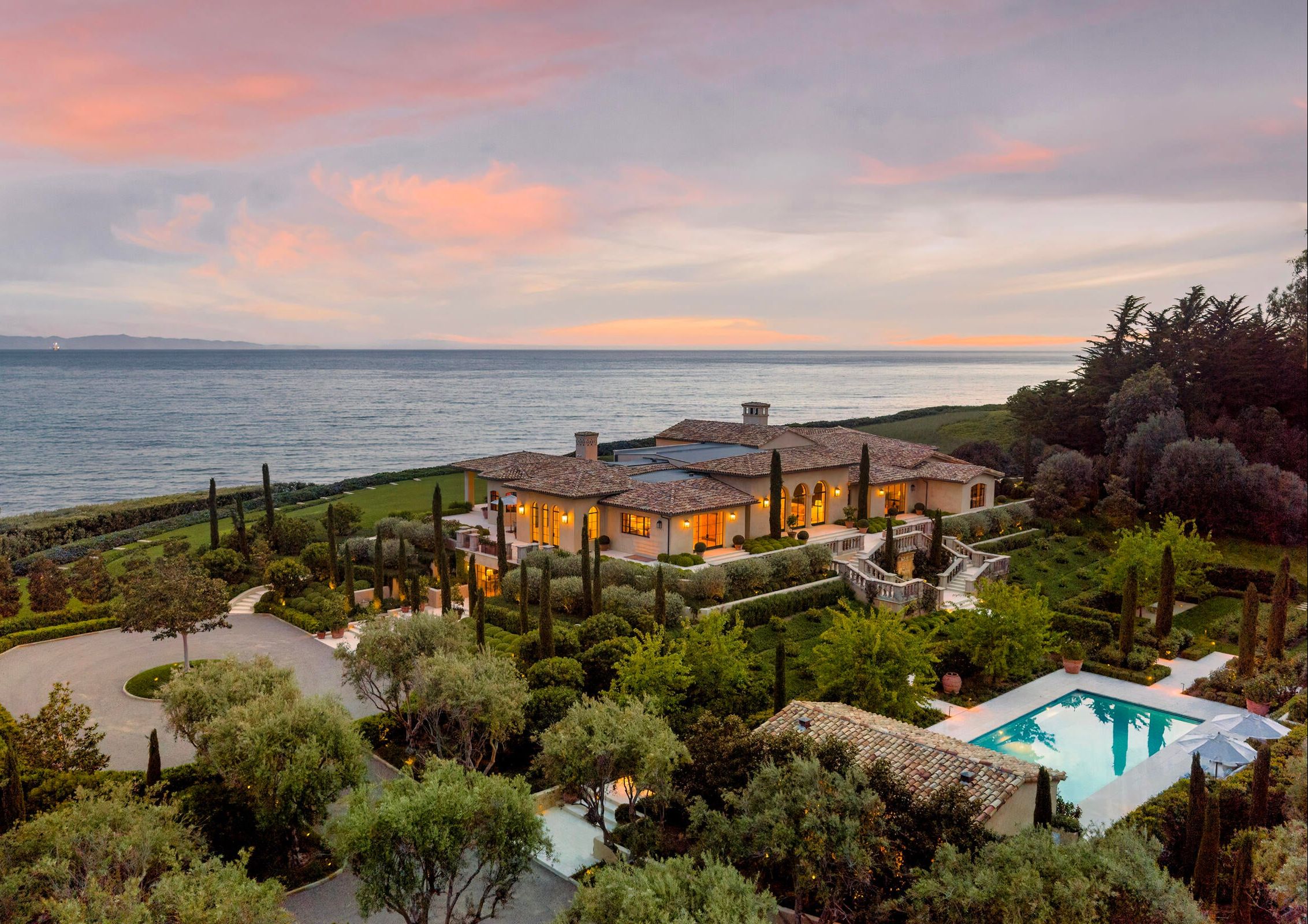 在加州卡平特里亚的一座梦幻海景庄园|2779 padaro ln, carpinteria