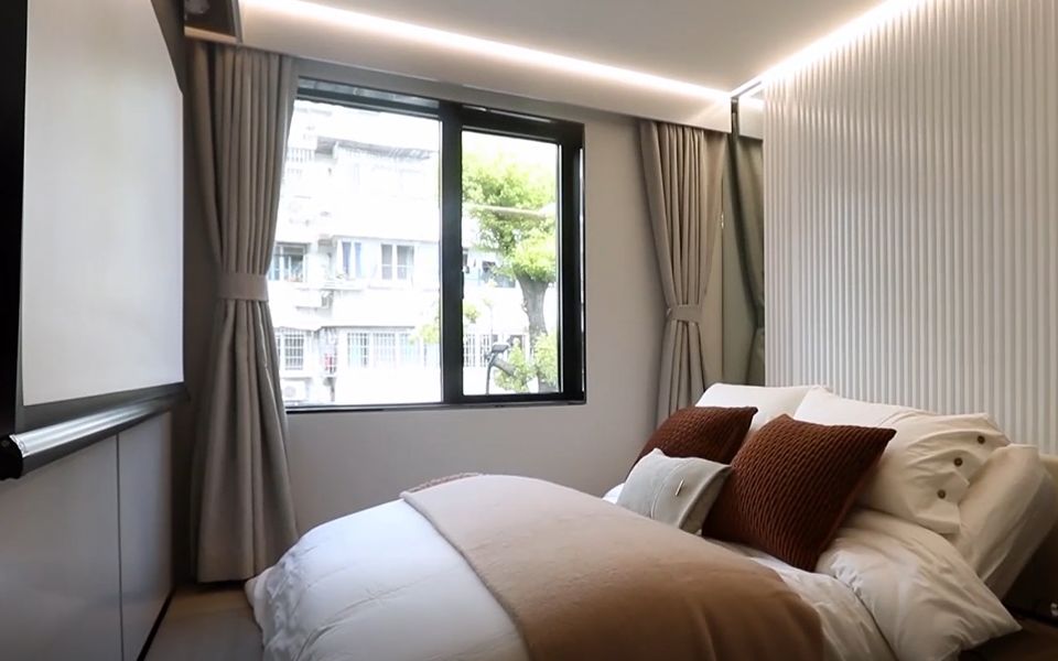 梦想改造家第七季看点16家庭影院式夫妻卧室