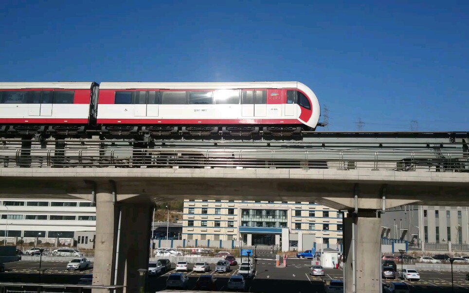 北京磁悬浮列车s1 金安桥-石厂