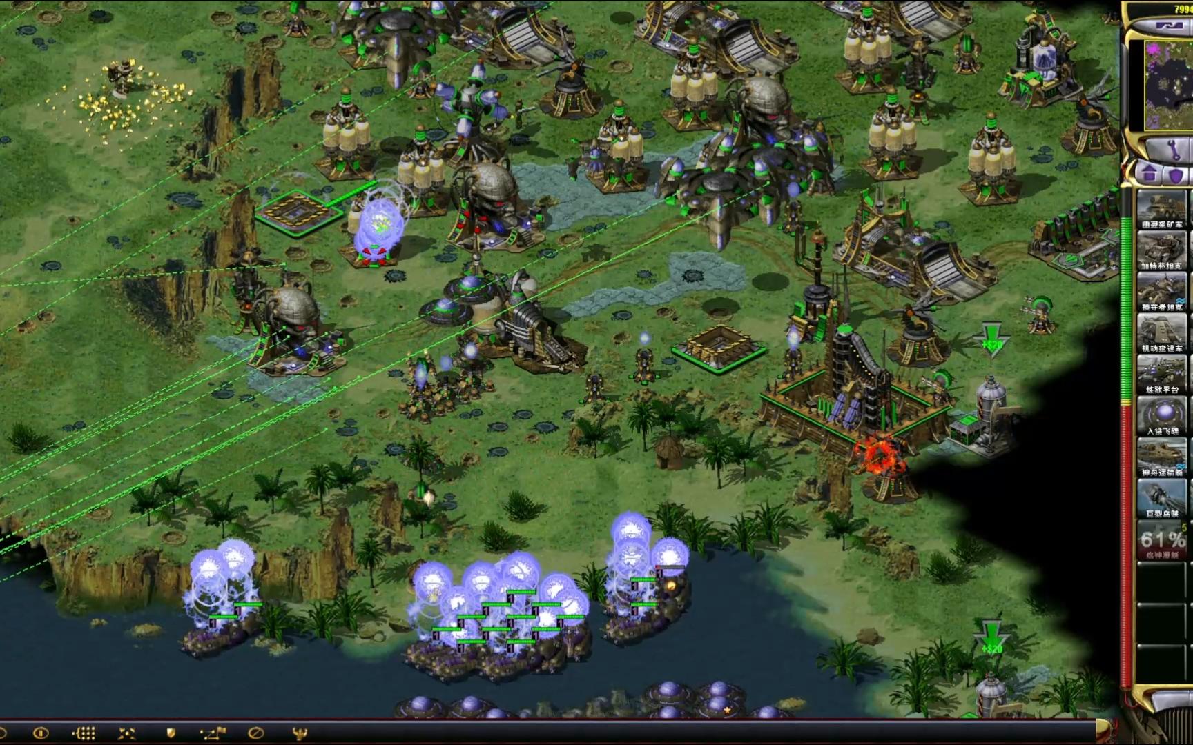 【心灵终结】单一兵种平推——瘟神潜艇"雷鸣潜艇的魔改版"