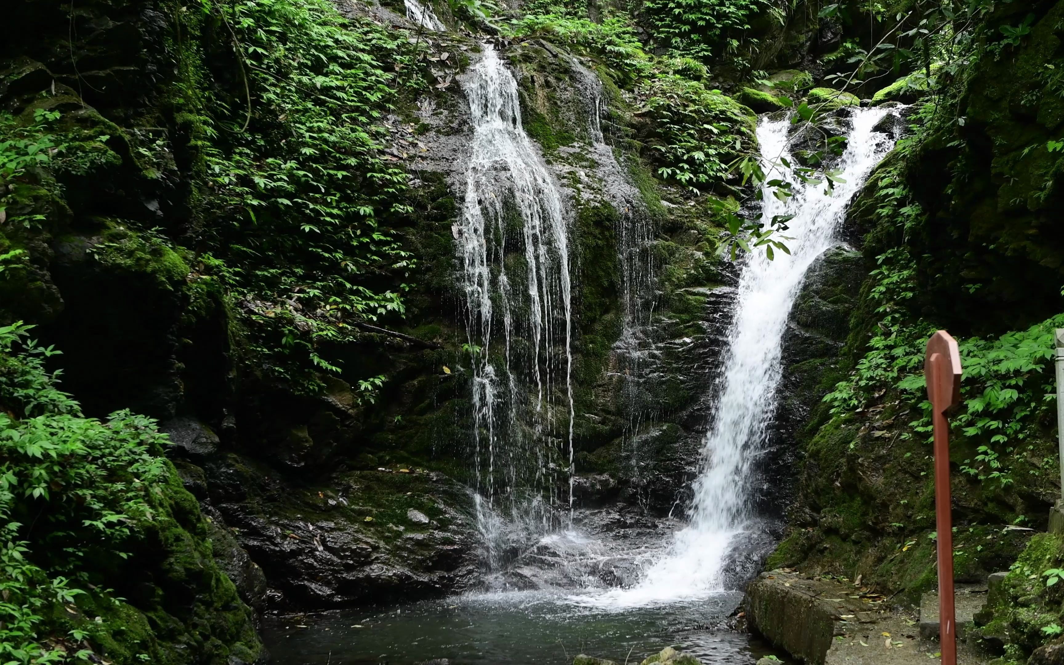 麻柳坪神瀑沟风景区图片