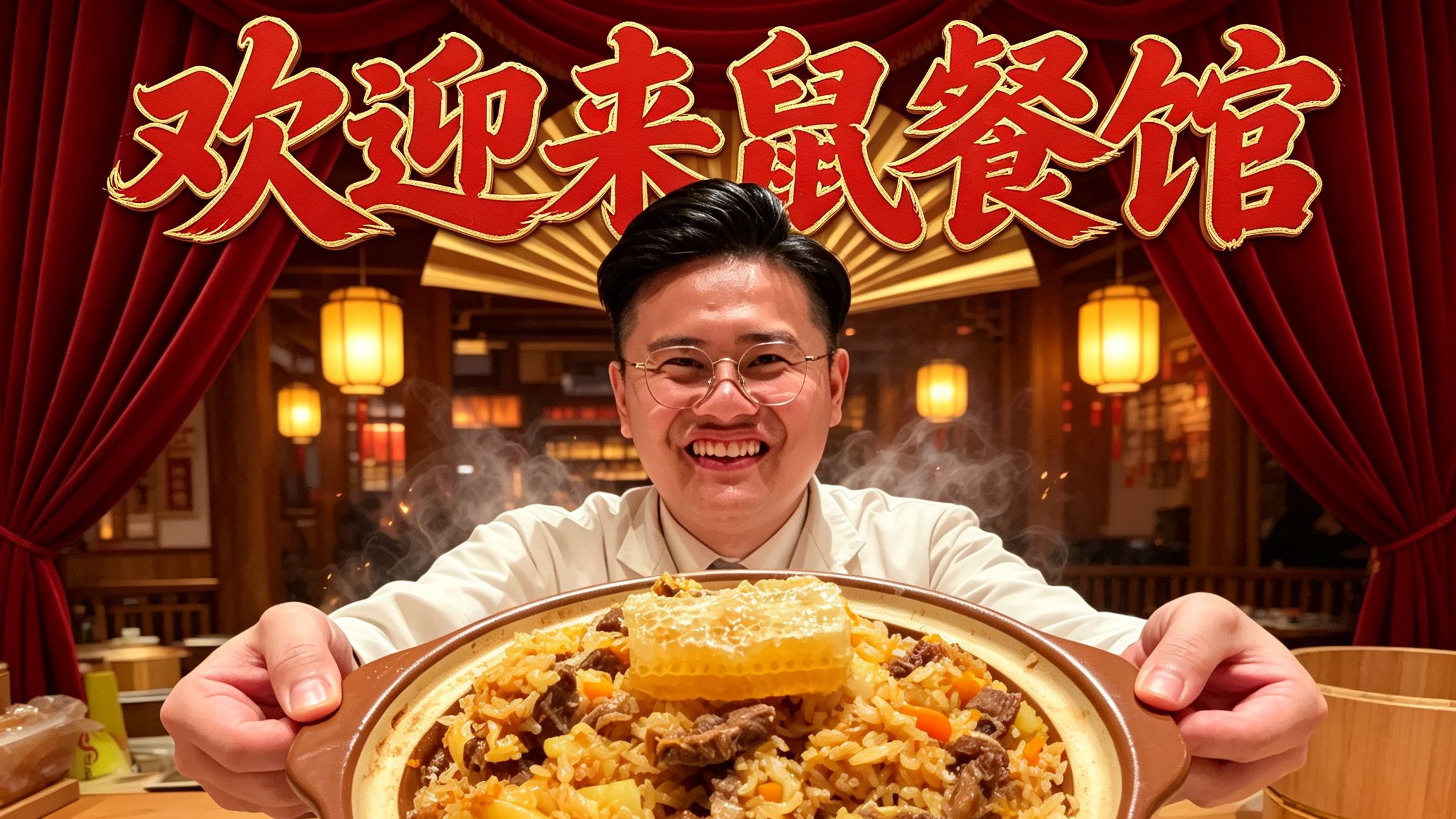 欢迎来鼠餐馆之徐福烩饭，愿世界没有战争，所有孩子都可以好好吃饭