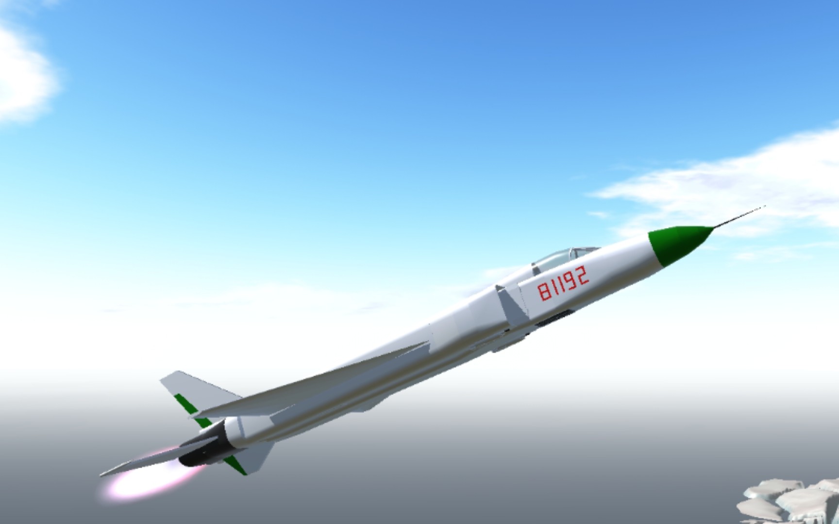 [简单飞机]歼8ii,81192祖国强大了,我们接你回家!