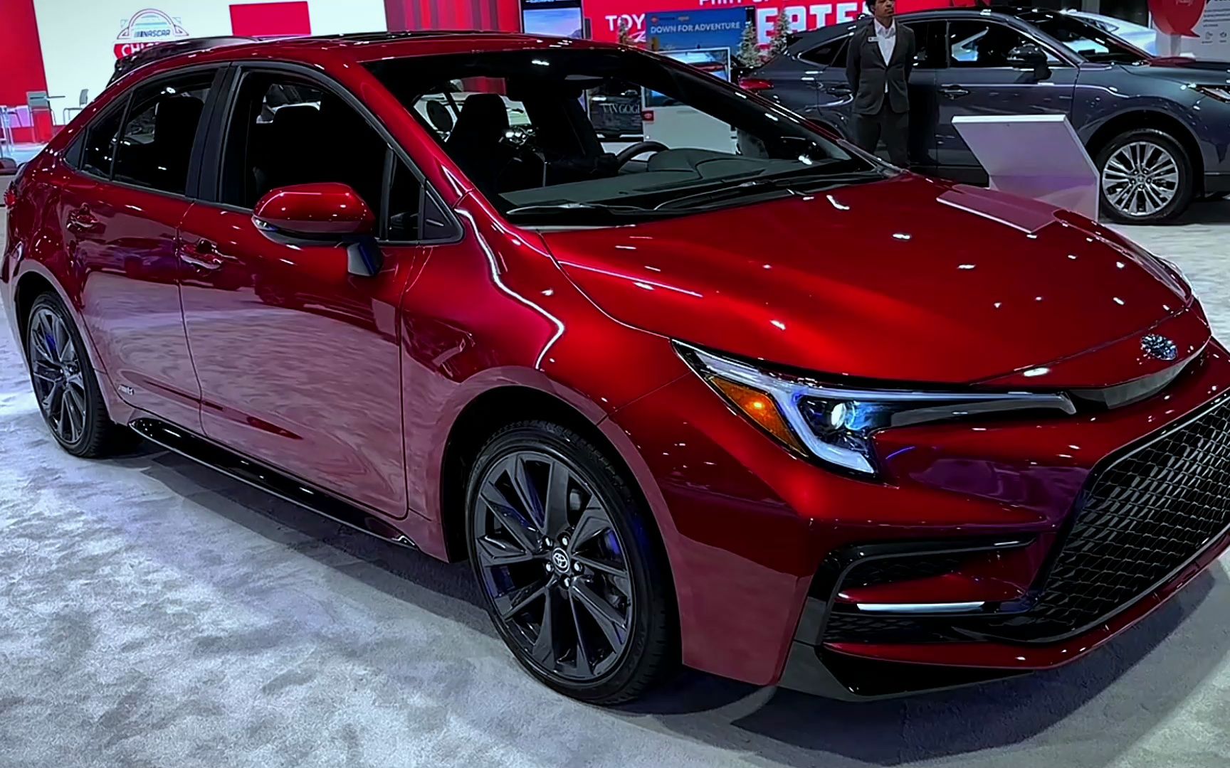 2023款丰田卡罗拉登场,1.5t cvt油耗低到堪比摩托