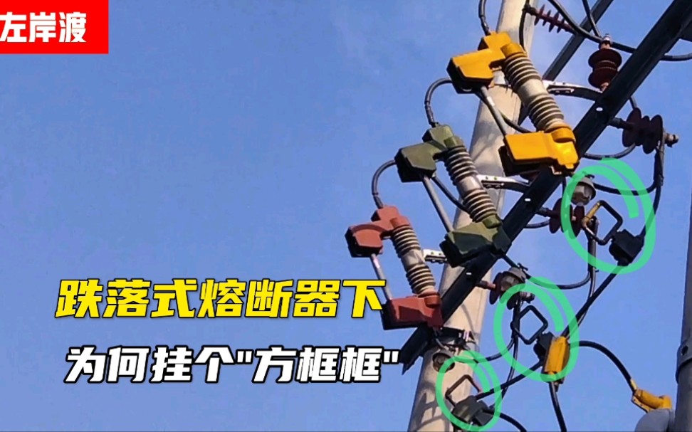 活动作品跌落式熔断器的下方为何挂着个方框框
