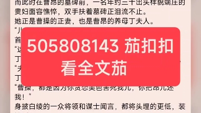 汉末争霸曹凡小说【完整已有】哔哩哔哩bilibili