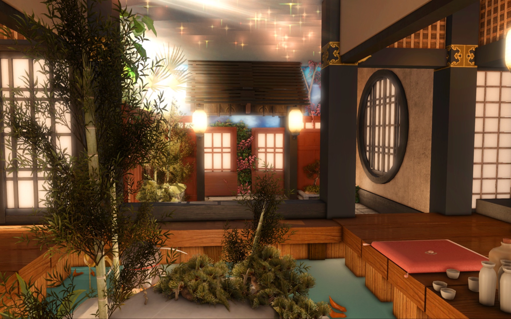 ff14装修- 日式温泉酒居m