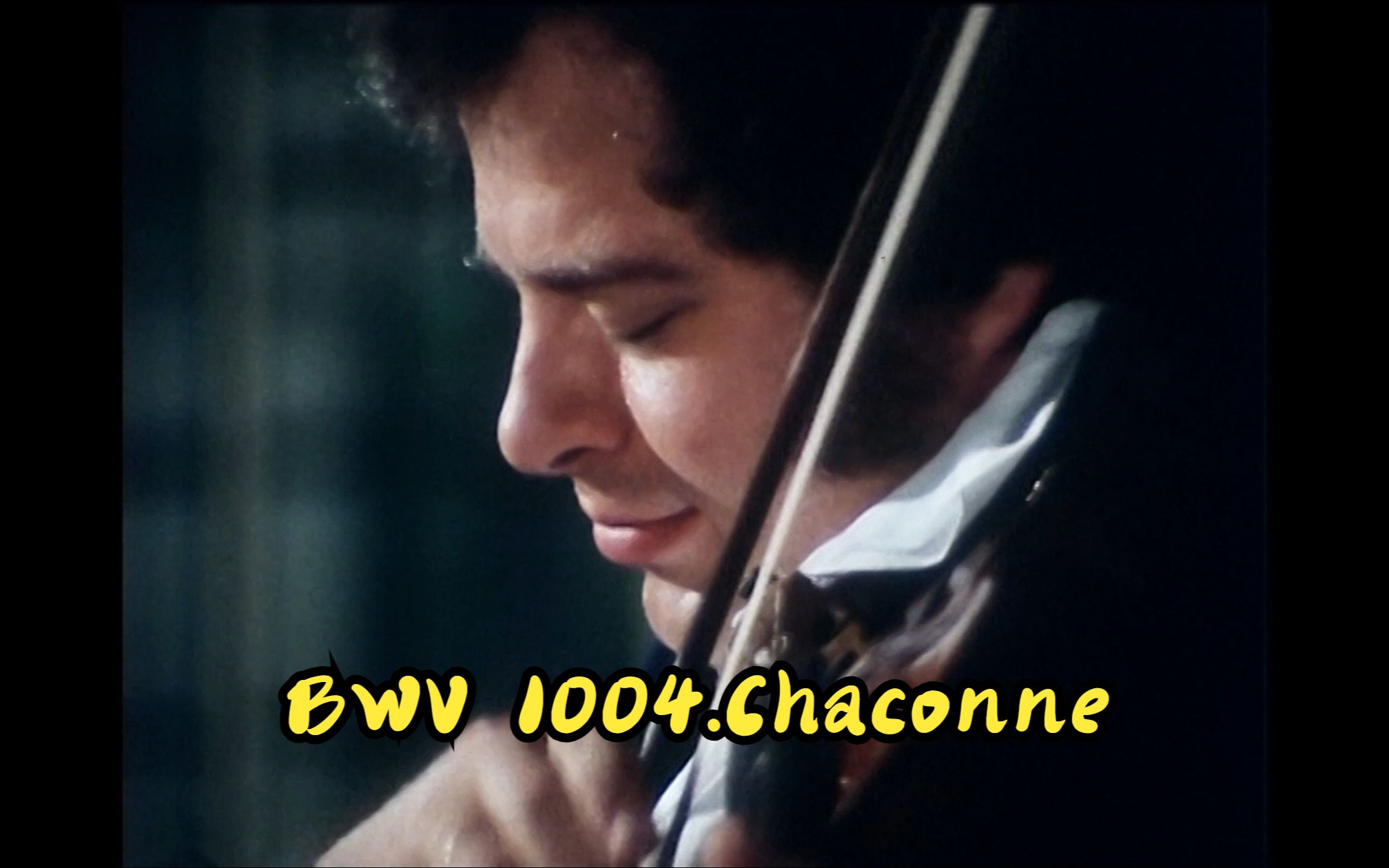 [图]Itzhak Perlman BWV 1004."Chaconne" 帕尔曼高清收藏版“巴赫恰空舞曲”