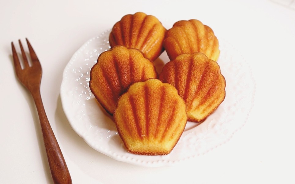 无需打发的小贝壳蛋糕【柠檬玛德琳】零难度零失败