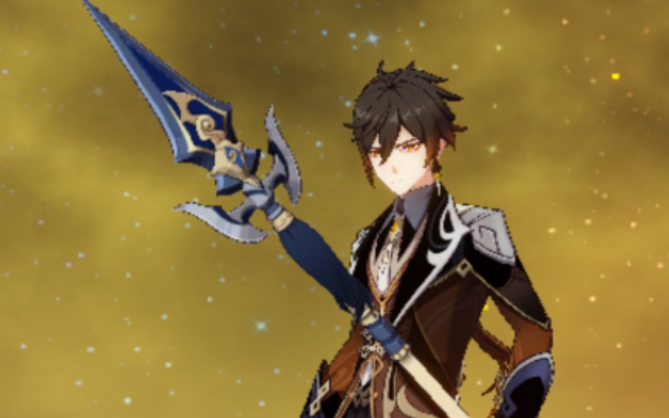 论用黑缨枪的钟离,和不用黑缨枪的钟离_哔哩哔哩bilibili