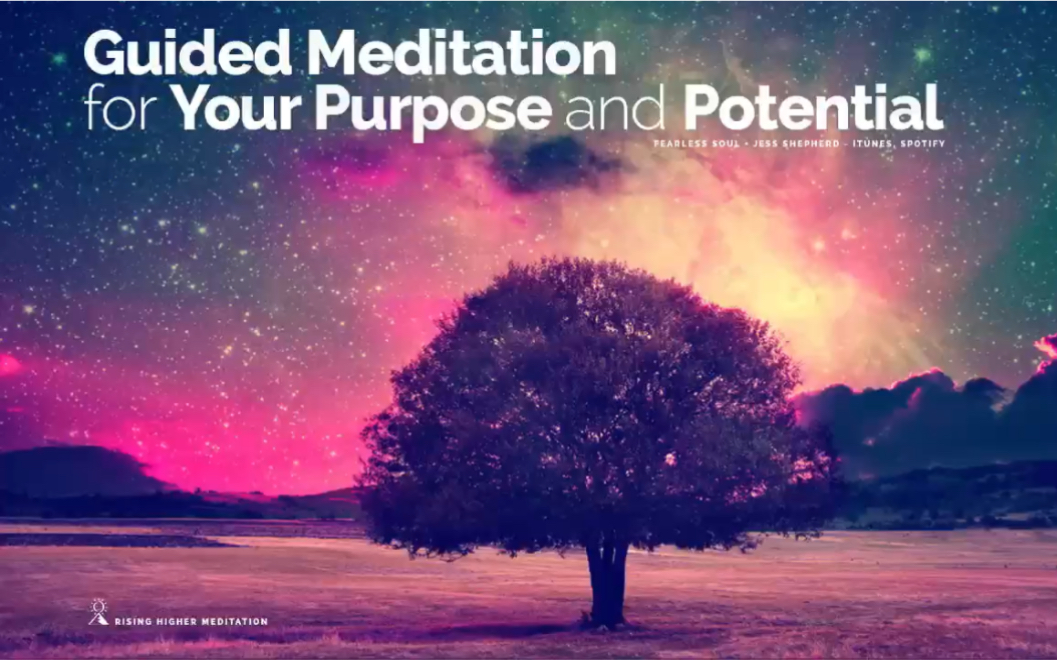 听力练耳周六英语冥想guidedmeditationforpurposepotential