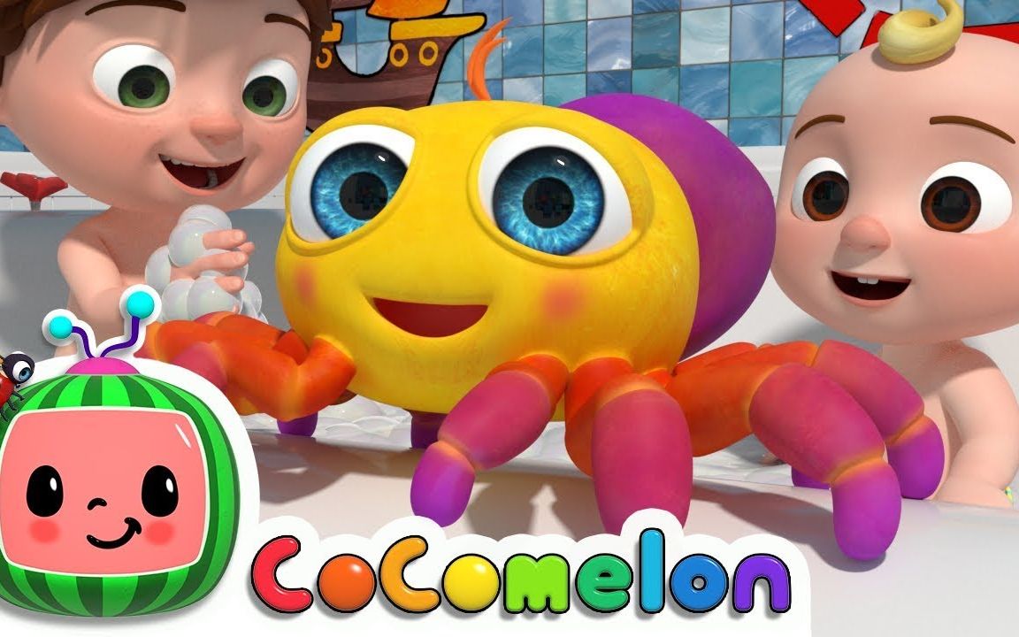 ◤英文教育歌谣◥小蜘蛛itsybitsyspider