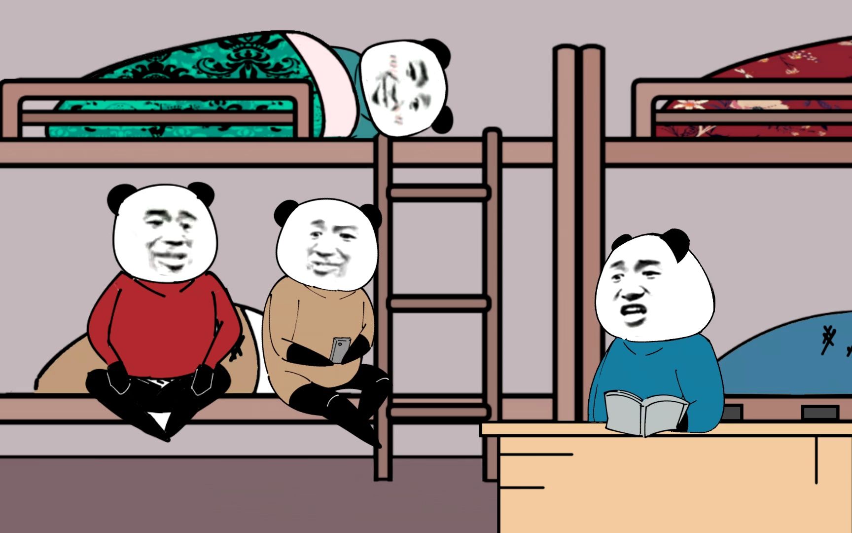 【沙雕动画】贫困生