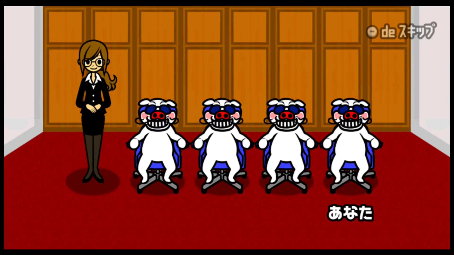 大家的节奏天国3你家公司这么开会啊