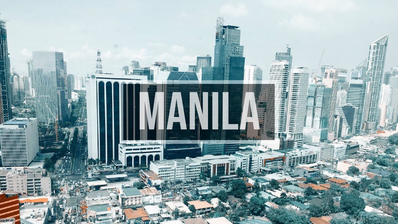 【4k】航拍菲律宾首都马尼拉(2023)