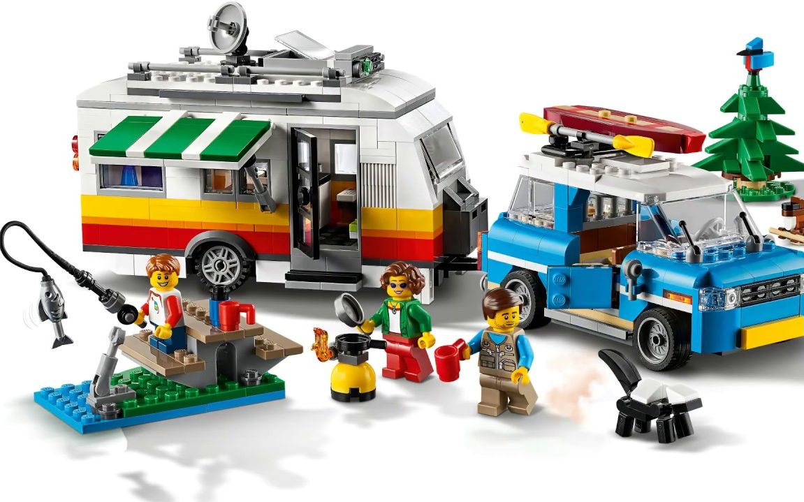 乐高lego31108创意百变3合1房车假日2020速拼评测