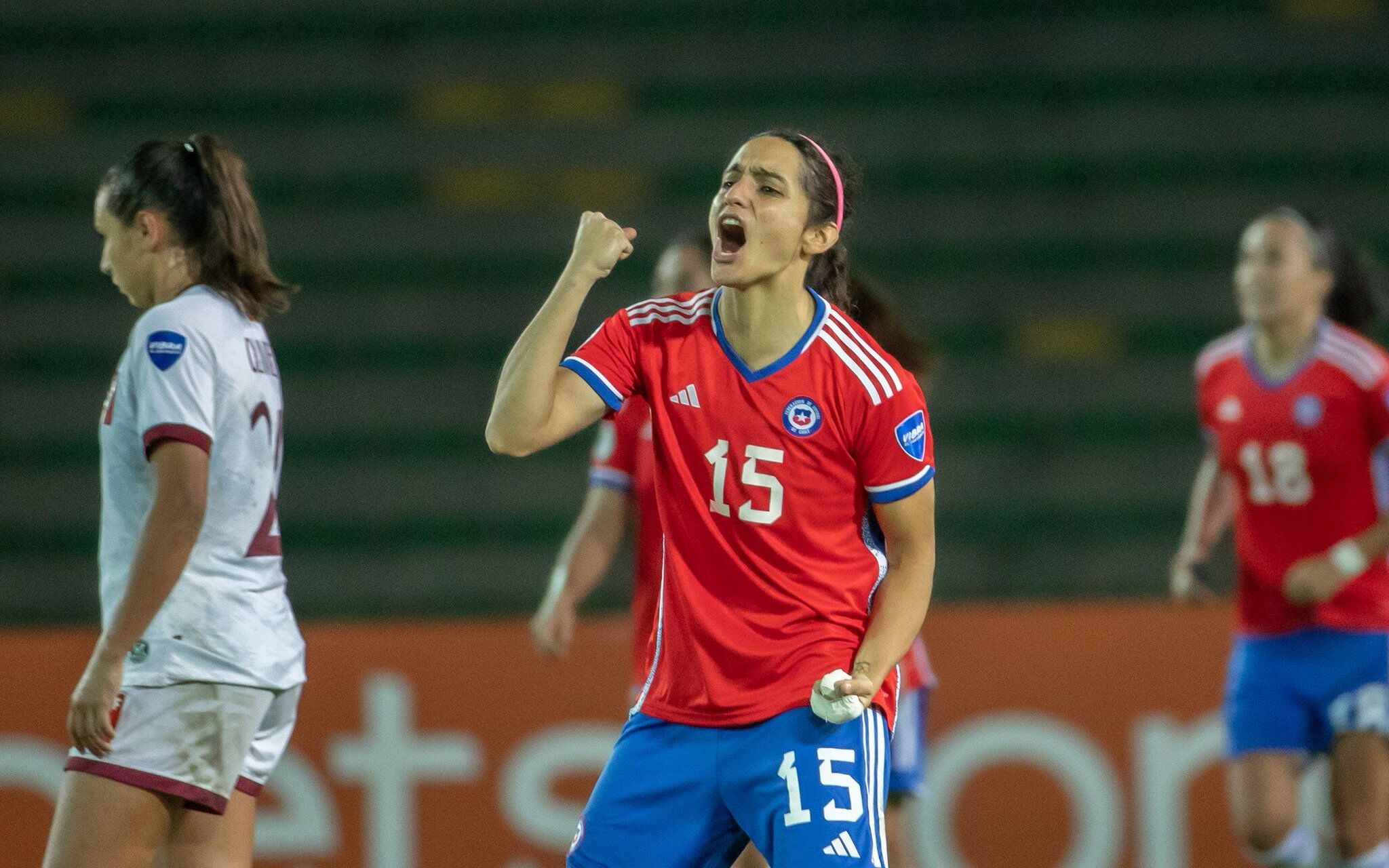 女足美洲杯第五名争夺战智利vs委内瑞拉highlights