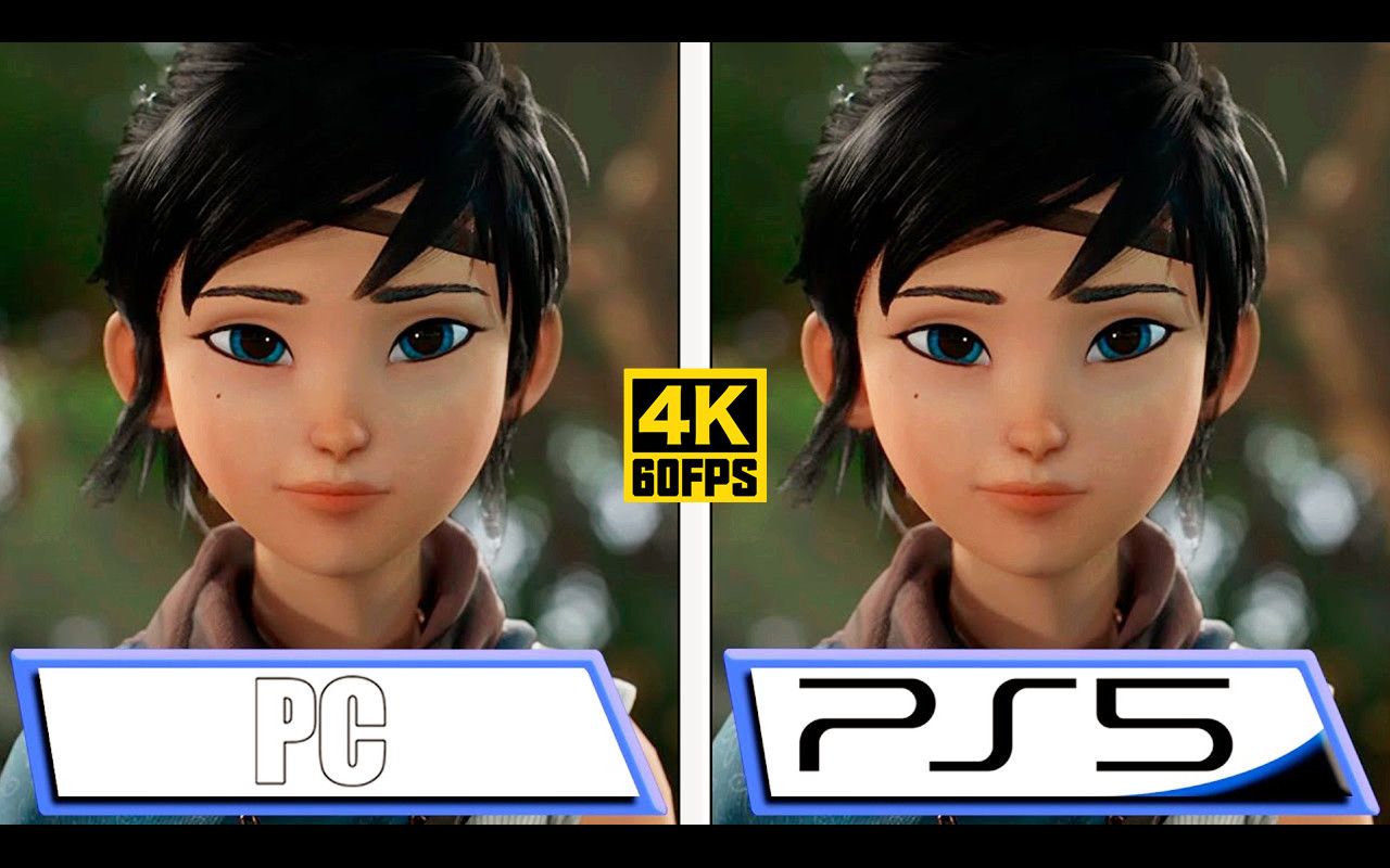 [图]【4K60帧】凯娜：精神之桥 | PS5 vs PC | 画质与帧数详细对比