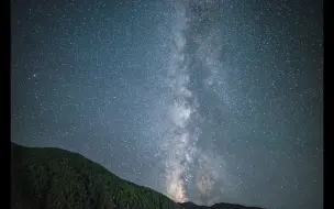 【星空延时】四姑娘山，尼康Z5+Z20mm 1.8S