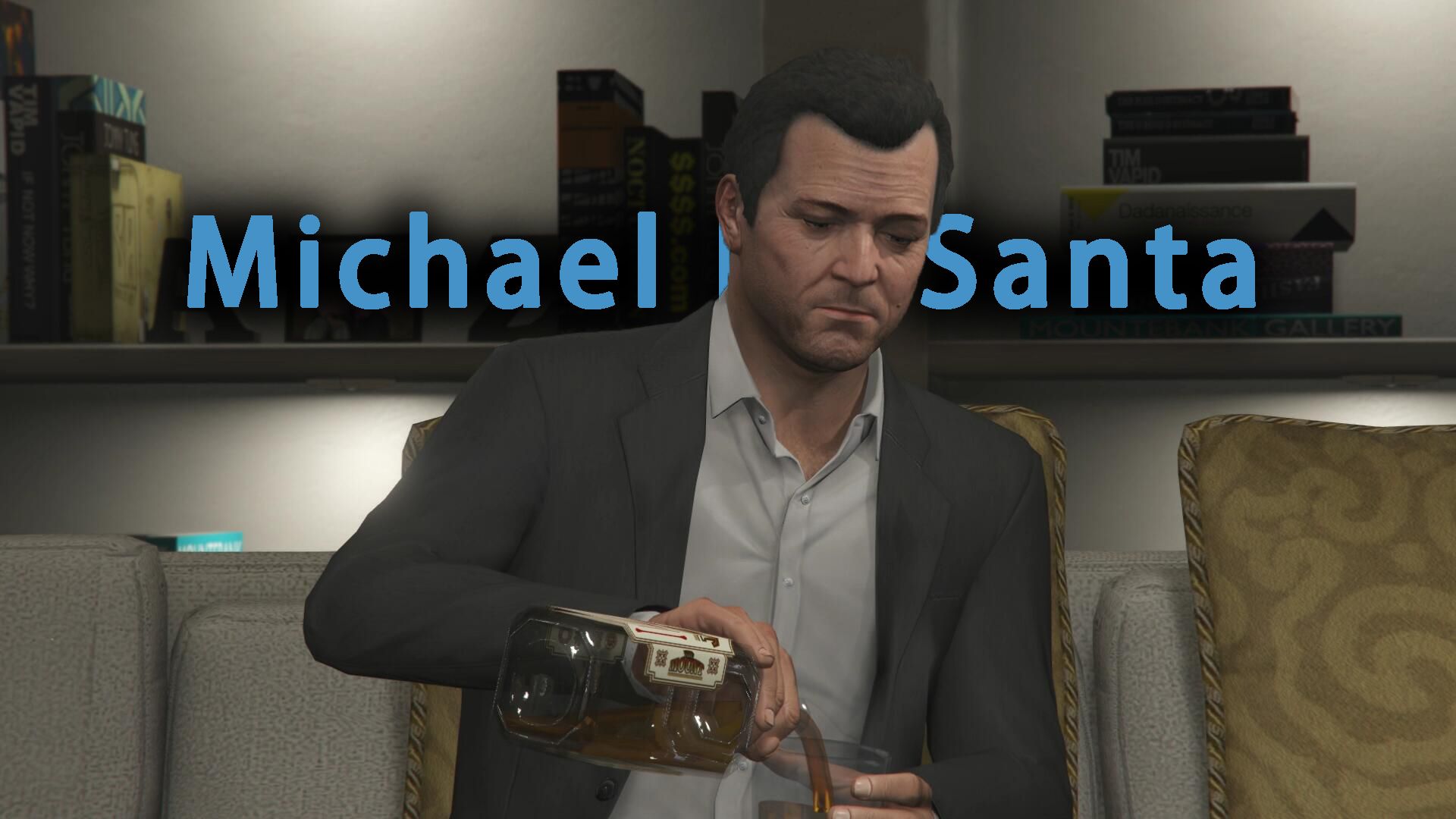 在美国洛圣都,你可以没有朋友,但是不能没有麦克·迪圣塔