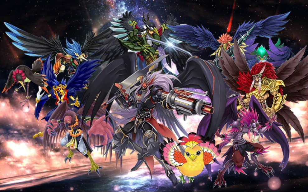 【黑羽卡组】黑色旋风,进化出漆黑之翼的全新姿态._哔哩哔哩_bilibili