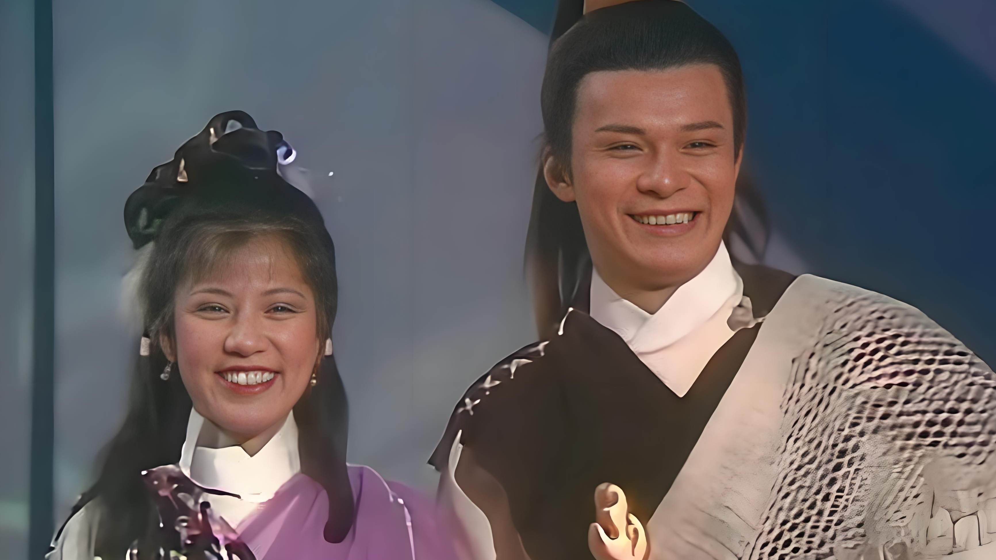 珍贵视频!罕见现场版黄日华翁美玲《铁血丹心》!