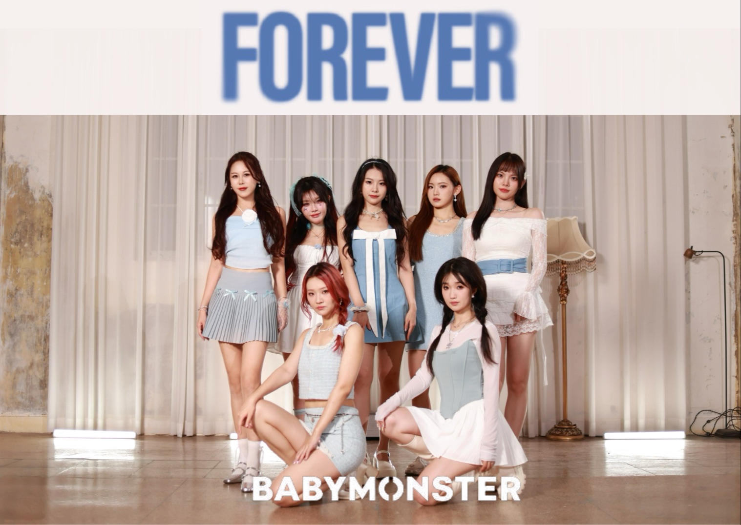 【自制女团mv】babymonster forever双打歌服超还原翻跳