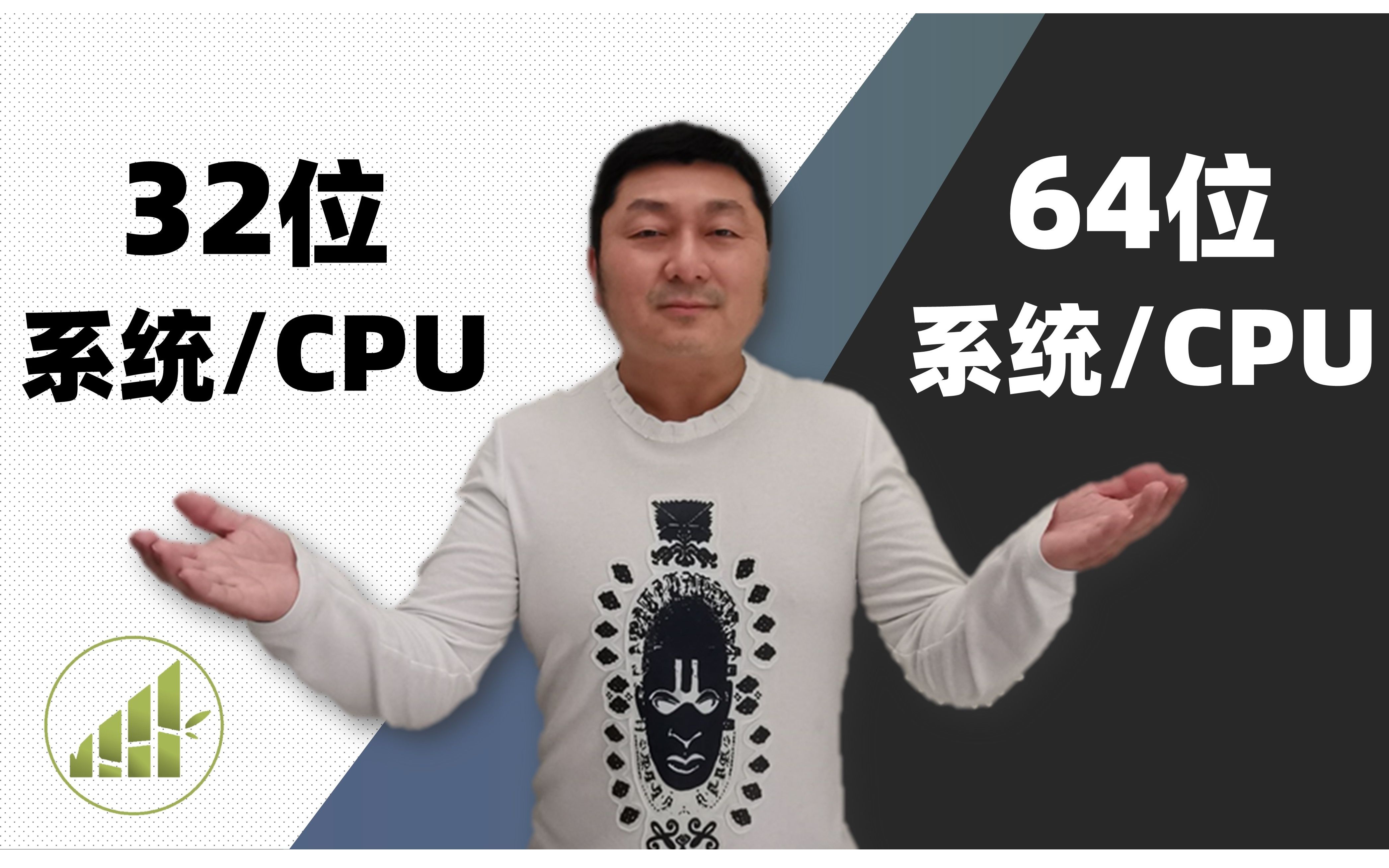 32位电脑升级64位需要注意什么? 32位与64位CPU和系统有什么区别? 【夻白咏技 052期】