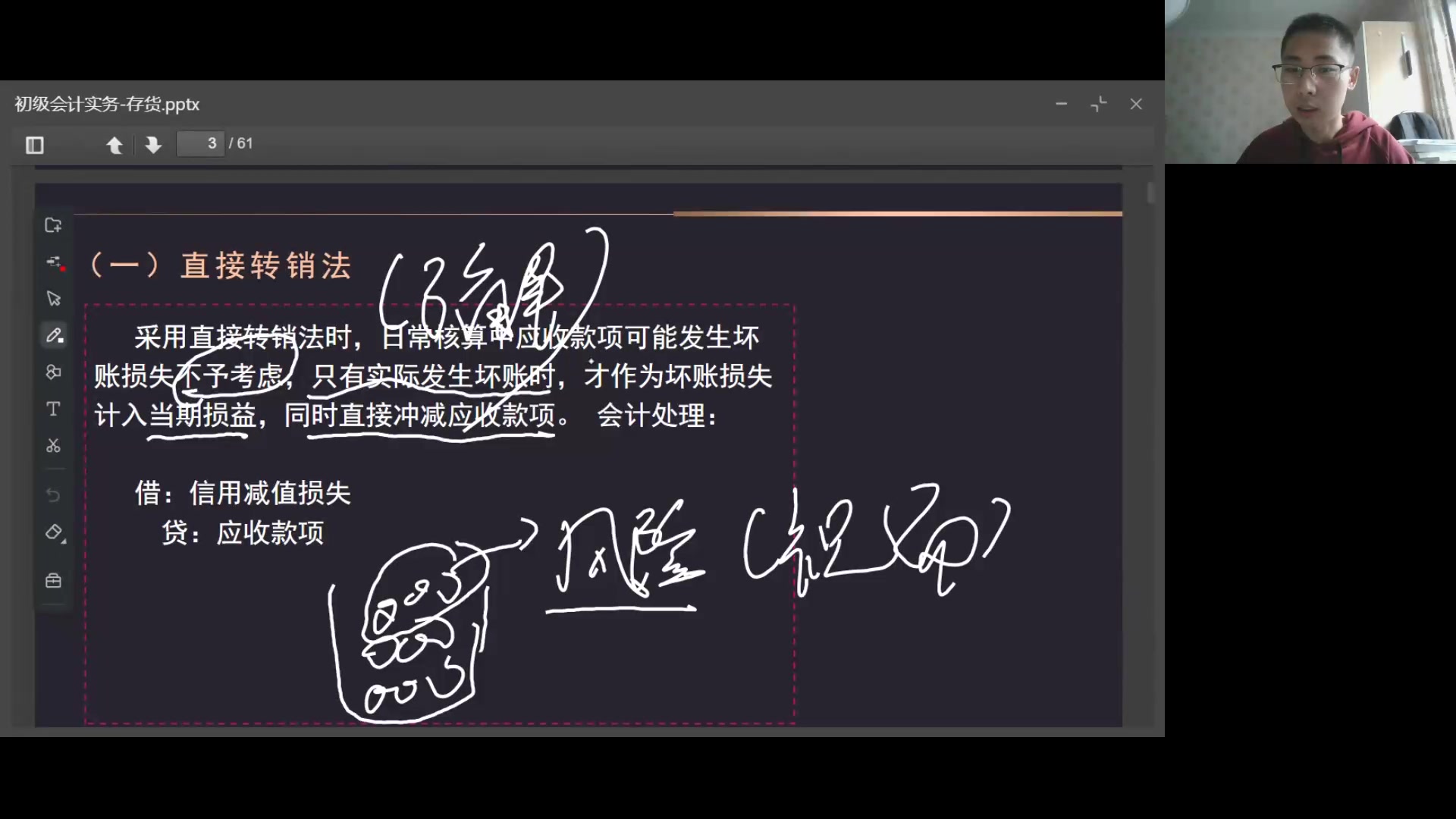 初级会计—坏账准备讲解3哔哩哔哩bilibili
