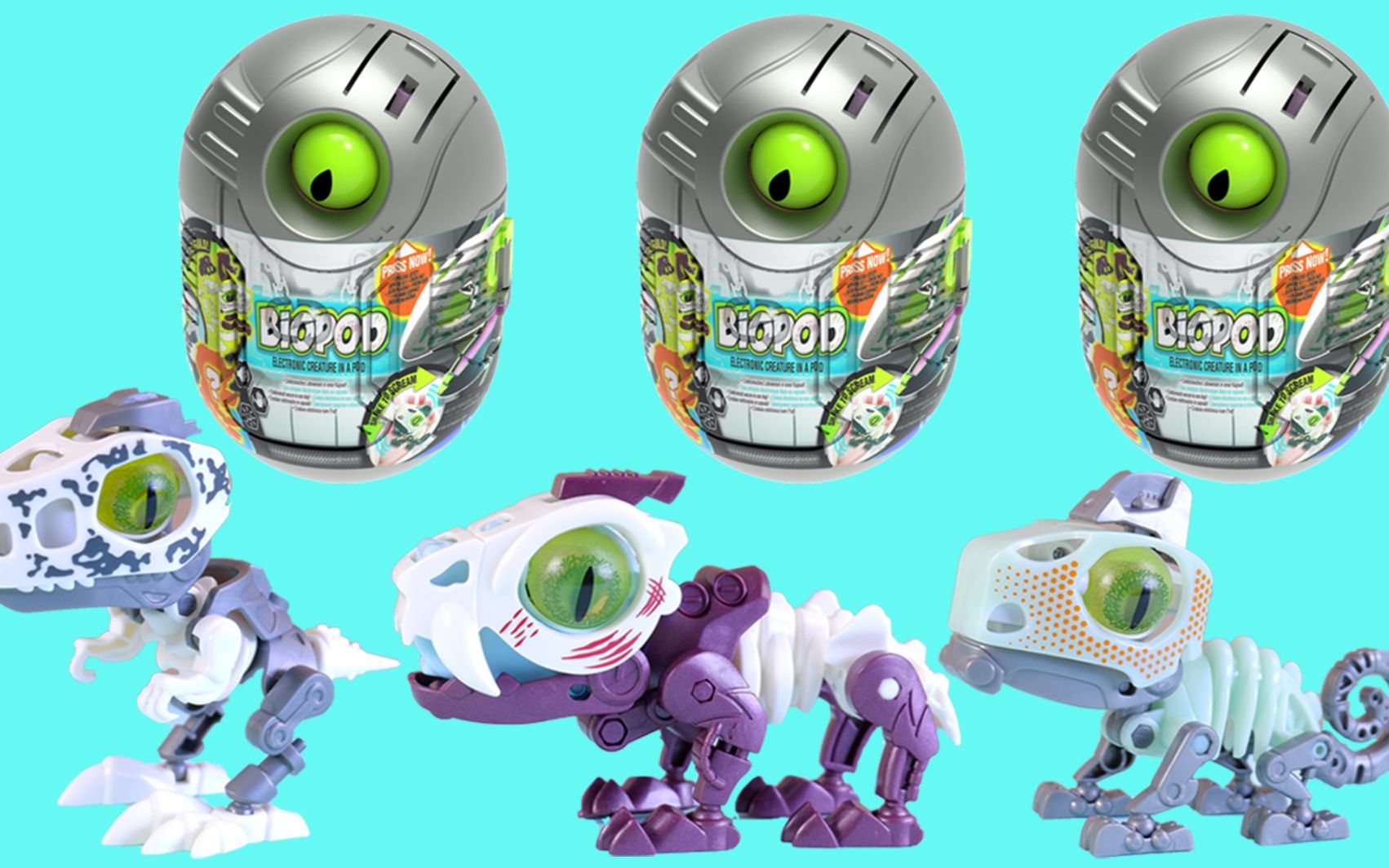 魔动兽球暴走狮盲盒玩具 拼装出能发光发声的魔动兽