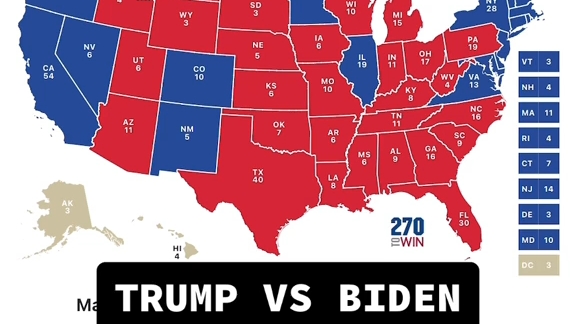 美国最新各周大选总统支持率民调