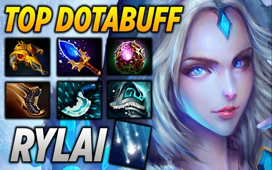 DOTA2 『水晶室女』大招一出,瞬间泯灭哔哩哔哩bilibili