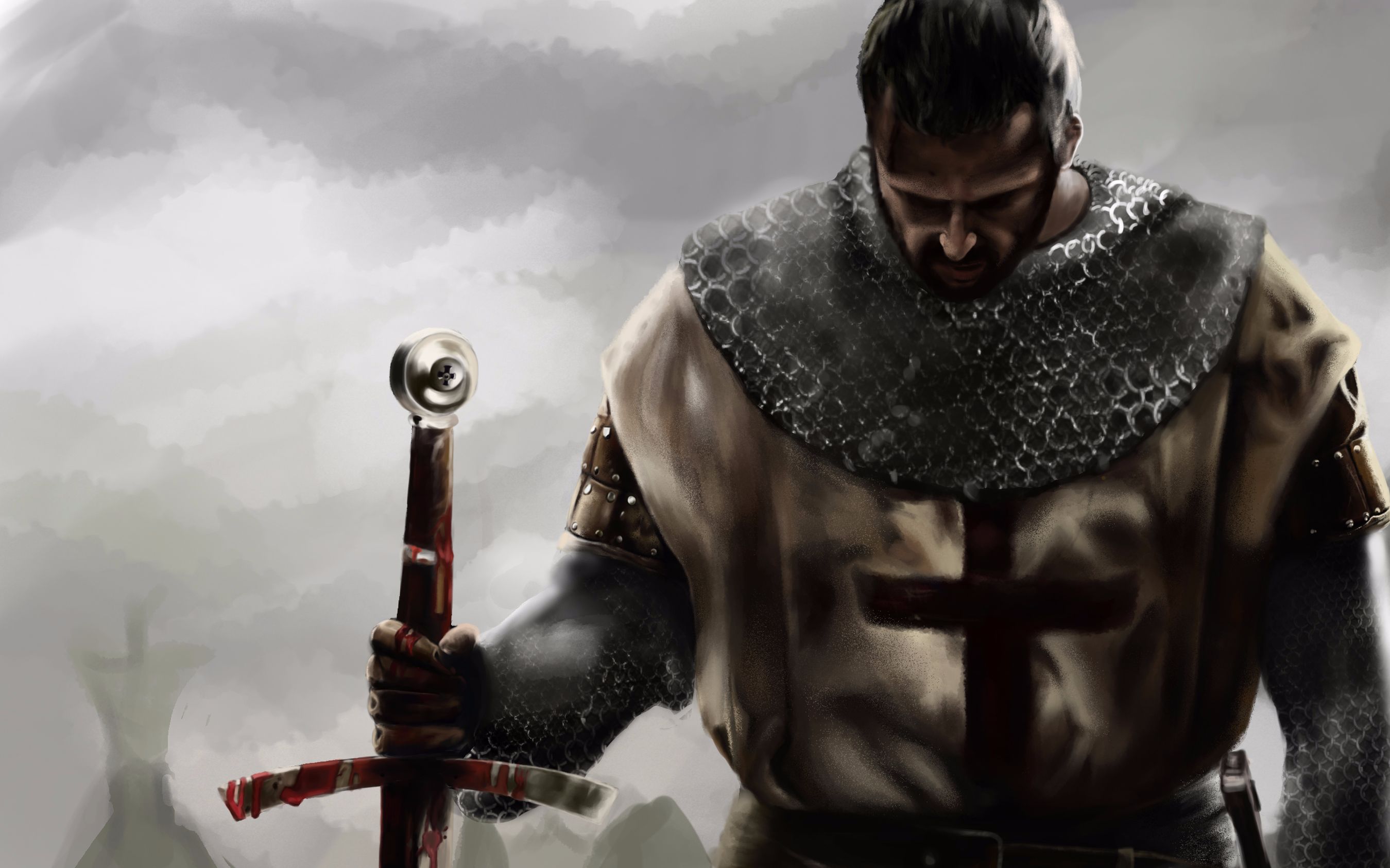 ps厚涂 铁甲衣 圣骑士