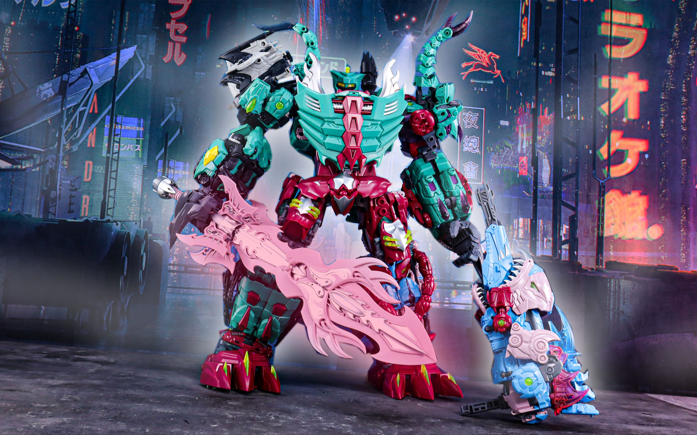 定格动画海神降临tfc海底狂魔组合展示