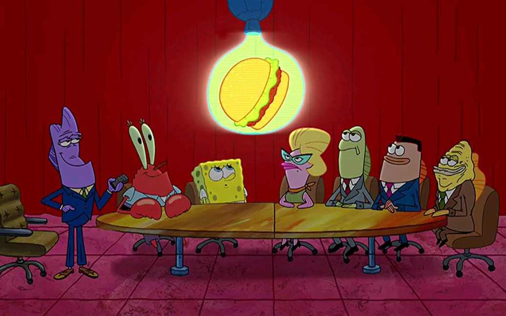 蟹黄堡的一场变革,蟹堡王成了纪念馆_哔哩哔哩_bilibili