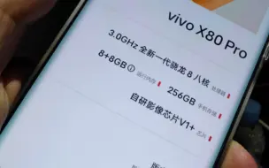 Download Video: 心有余而力不足的vivo x80Pro 骁龙版实在是太可惜了