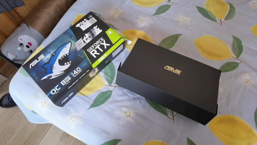 华硕3060ti g6x巨齿鲨