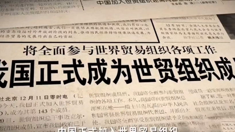 为什么说欧元和美元的对抗关系是中国加入世贸组织的原因