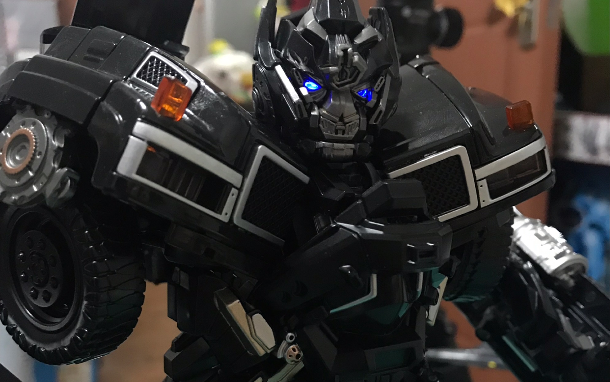 变形金刚刑天哥的瞎掰时间黑曼巴ls09ko铁皮