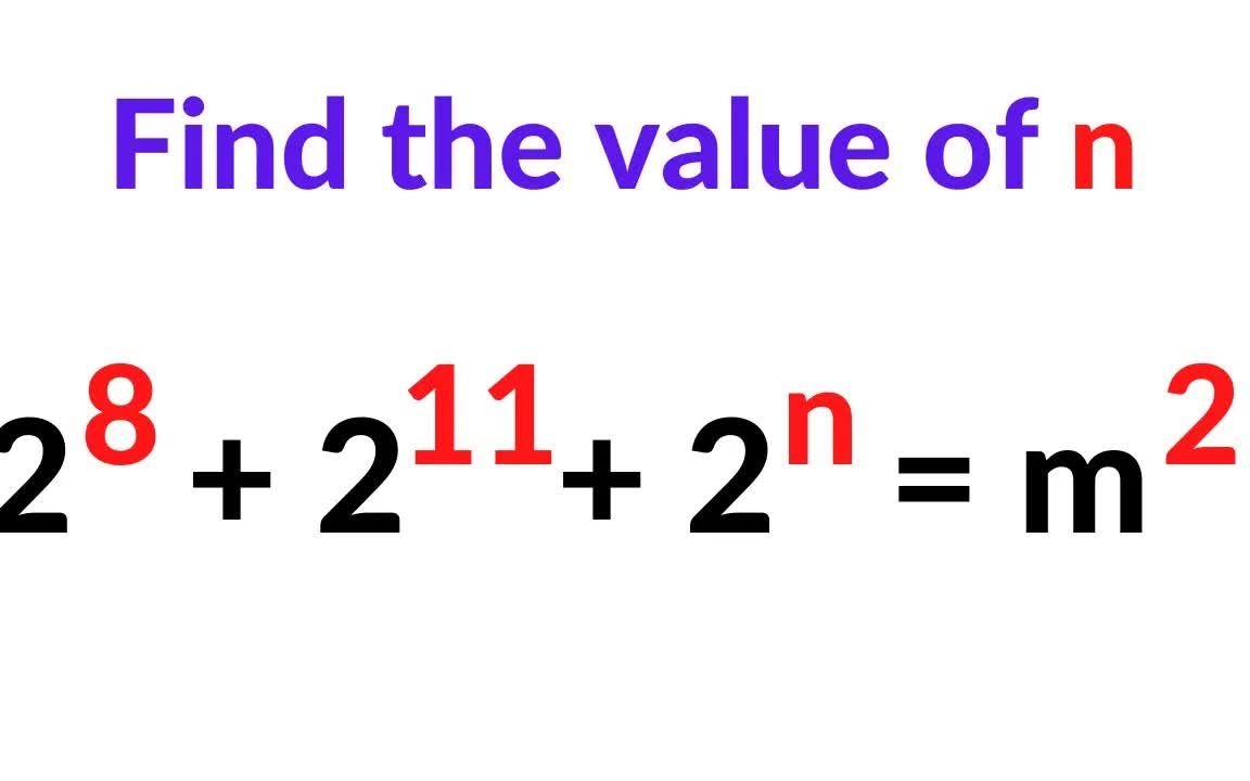 【竞赛】数学奥林匹克竞赛 Find the value of n  Number Theory哔哩哔哩bilibili